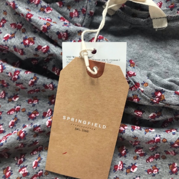 Springfield Grey Floral Long-sleeve - Picture 2 of 3